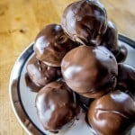 Ohio Buckeyes Chocolate Peanut Butter Balls