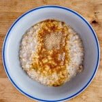 Foolproof Easy Overnight Sous Vide Steel Cut Oats with brown sugar!