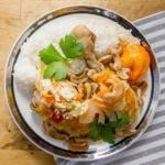 Manman poul ak nwa: Haitian Cashew Chicken