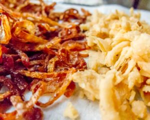 cronions versus French's Fried onions